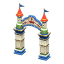 In-game image of Plaza Arch