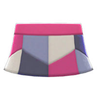 In-game image of Pleather Patch Skirt