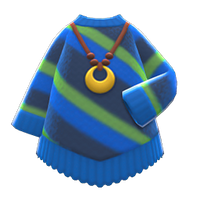 In-game image of Poncho-style Sweater
