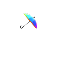In-game image of Rainbow Umbrella