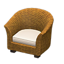 In-game image of Rattan Armchair