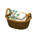 In-game image of Rattan Towel Basket