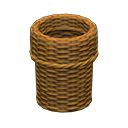 In-game image of Rattan Waste Bin