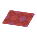 In-game image of Red Argyle Rug