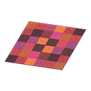 In-game image of Red Blocks Rug