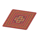 In-game image of Red Kilim-style Carpet