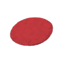 In-game image of Red Medium Round Mat