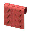 In-game image of Red Perforated-board Wall