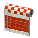 In-game image of Red Two-toned Tile Wall
