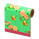In-game image of Retro Flower-print Wall