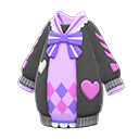 In-game image of Ribbons & Hearts Knit Dress