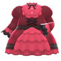 In-game image of Ruffled Dress