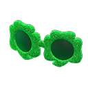 In-game image of Shamrock Sunglasses