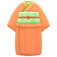 In-game image of Simple Visiting Kimono