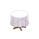 In-game image of Small Covered Round Table
