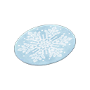In-game image of Snowflake Rug