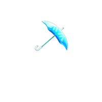 In-game image of Snowflake Umbrella