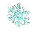 In-game image of Snowflake Wreath