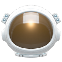 In-game image of Space Helmet