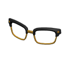 In-game image of Squared Browline Glasses