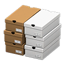In-game image of Stacked Shoeboxes