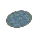 In-game image of Starry-skies Rug