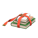In-game image of Strapped Books