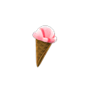 In-game image of Strawberry Cone