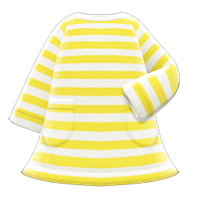 In-game image of Striped Dress
