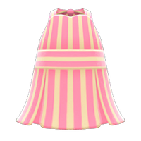 In-game image of Striped Halter Dress