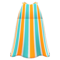 In-game image of Striped Maxi Dress