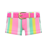 In-game image of Striped Shorts