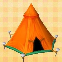 In-game image of Tent