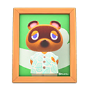 In-game image of Tom Nook's Photo