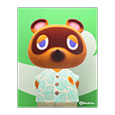 In-game image of Tom Nook's Poster