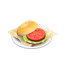 In-game image of Tomato Bagel Sandwich