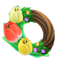 In-game image of Tulip Wreath