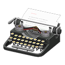 In-game image of Typewriter