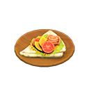 In-game image of Veggie Crepe