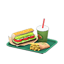 In-game image of Veggie Sandwich Set