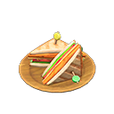 In-game image of Veggie Sandwich