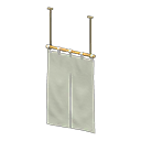 In-game image of Vertical Split Curtains