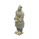 In-game image of Warrior Statue
