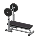 In-game image of Weight Bench