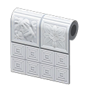 In-game image of White Botanical-tile Wall