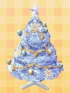 In-game image of White Festive Tree
