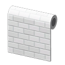 In-game image of White Subway-tile Wall