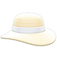 In-game image of Wide-brim Straw Hat