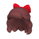 In-game image of Wig With Ribbon