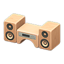In-game image of Wooden-block Stereo